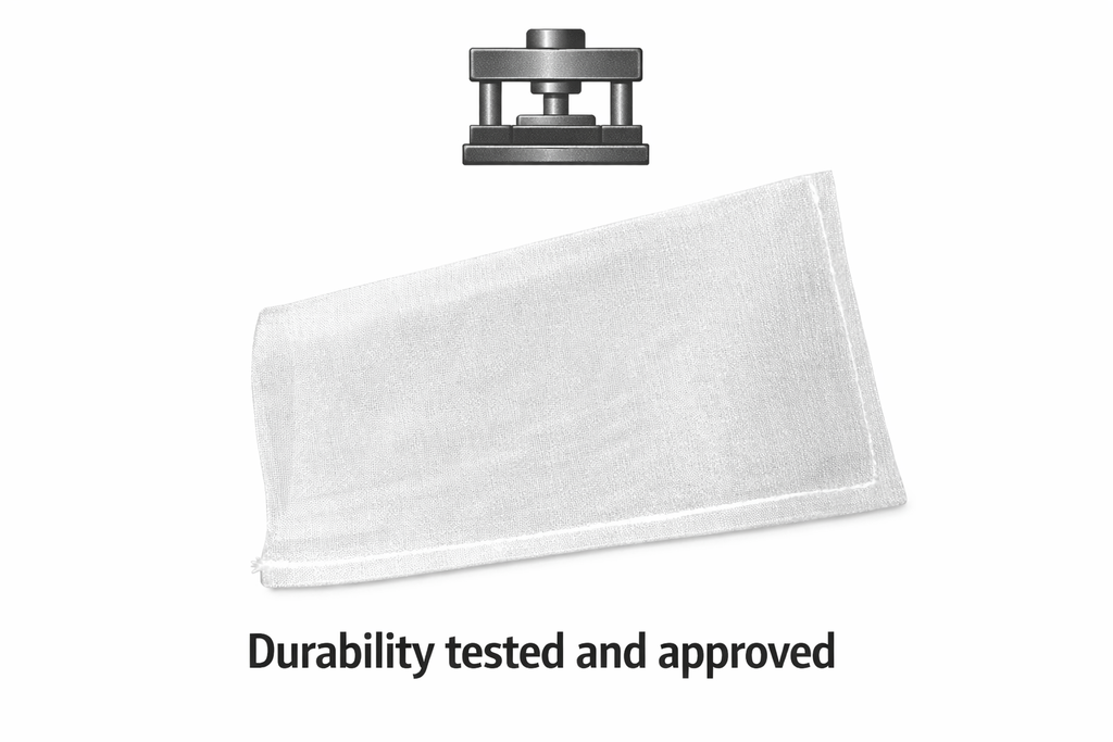 Pressdeals 120 Micron - Nylon Filter Bags - Pack of 25-2x3.5 inches