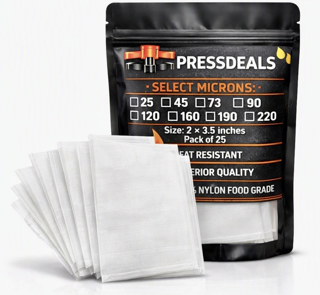 Nylon Filter Bags - 120 Micron - Pack of 25 - Industrial Extraction & Filtration - High-Efficiency - Pressdeals